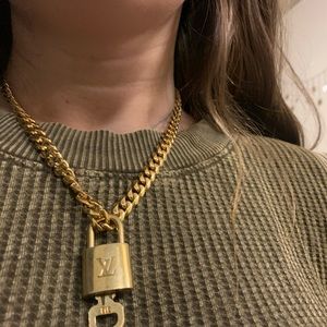 Louis Vuitton Lock Necklace
